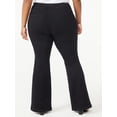 thumbnail image 4 of Sofia Jeans Women's Plus Size Melisa Curvy Flare Pull-On Jeans, 4 of 6