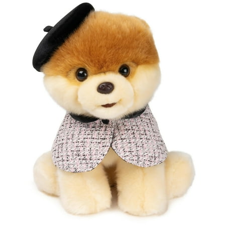 GUND Boo, The Worlds Cutest Dog with Paris Beret Plush Pomeranian Stuffed Animal for Ages 1 and Up, 9