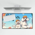 thumbnail image 4 of Best Poodle Dad Ever Happy Father's Day Desk Mat Full Keyboard Mouse Pad Poodles Dog Lover Gifts Idea Large Mousepad - 02006, 4 of 5