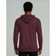 thumbnail image 5 of Real Essentials 3 Pack: Men's Cotton Lightweight Casual Pullover Drawstring Hoodie With Pocket (Available In Big & Tall), 5 of 6