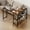 Rustic Brown,Large, variant on BarefHaven Large 360° Free Rotating Sofa Side Table, Patented Mobile Couch Desk with 2-Tier Storage Shelves, Movable Laptop Desk with Sturdy Metal Frame, Extendable Couch Snack Table for Home Office