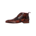 thumbnail image 2 of Jeffery West Wings Polished Leather Chukka Boots, Brown, 2 of 9