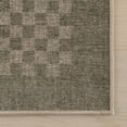 thumbnail image 4 of Rugs USA x Nate Berkus Watts Modern Checkered Washable Area Rug, 9' x 12', Watts Charcoal, 4 of 7