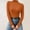 B, variant on TRUBKH Fall Outfits for Women Turtleneck Sweater Long Sleeve Fall Casual Sweater Seamless Knit Wool Blend Sweater Pullover Top Drop Shoulder Sweaters Outfits for Women Yellow One Size