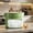 D, variant on White Green Compact Covered Ice Maker Tray Household RV Beverage Chilling Ice Container