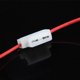 thumbnail image 1 of Fusibles de coche 5A portafusibles medios con Cable para coche barco Ehuebsd camión ATCATO hoja roja accesorios para coche 10 unidslote, 1 of 5