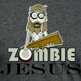 thumbnail image 3 of CafePress - Zombiejesus Blacklettering Men's Deluxe T Shirt - Mens Tri-blend T-Shirt, 3 of 4