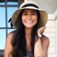 thumbnail image 4 of Women Foldable Wide Brim Beach Sun Hat UV Protection Lightweight Outdoor Travel Summer Hat, 4 of 5