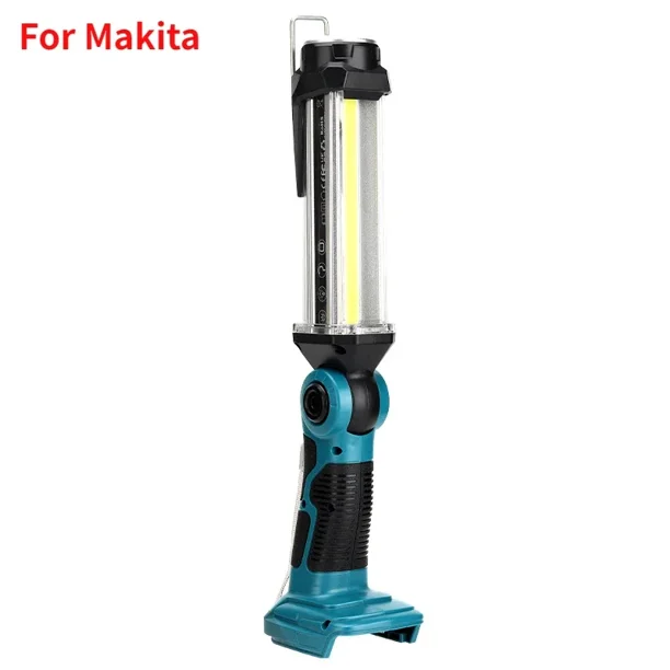 LED Luz de Trabajo para Ma*kita Batería de Litio de 14.4V-18V Linterna USB de 2000LM