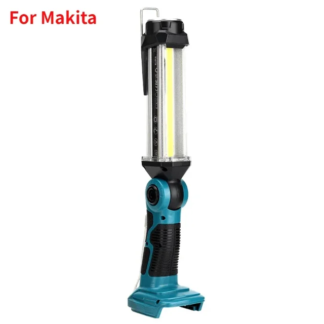 LED Luz de Trabajo para Ma*kita Batería de Litio de 14.4V-18V Linterna USB de 2000LM