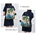 thumbnail image 4 of FORMRS Women's Travel Backpack Purse Anti-Theft Hidden Pockets Casual Shoulder Bag, Large Pine Tree, 4 of 7