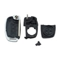 thumbnail image 6 of 3 Button Flip Key Fob Shell Case for Hyundai i10 i20 i30 i40 ix20 ix35 Elantra Tucson Santa Fe No Battery, 6 of 19