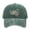 Washed Green, variant on Vintage Washed Cotton Baseball Dad Hat for Adults, Trout Smoking Angler Embroidery Adjustable Casual Outdoor Fishing Cap for Men Women