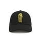 thumbnail image 2 of Knite gorra San Juditas negra gabardina con visera curva ajustable para hombre, 2 of 5