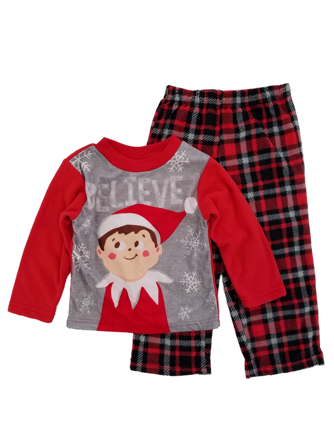 2T Briefly Stated Elf On The Shelf Unisex Pajama Set