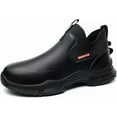 thumbnail image 2 of Non Slip Kitchen Chef Shoes Waterproof Lightweight Nursing Garden Leather Work Clogs, 2 of 7