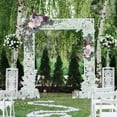 thumbnail image 2 of HAHDAXIA Artificial Wedding Arch Flowers Kit (Pack of 2) Faux Rose Sunflower Flower Swag Arrangements Wedding Arch Decor for Ceremony Backdrop Reception Table Decoration(Light Pink), 2 of 7
