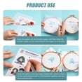 thumbnail image 4 of EASTIN 16 Pcs Water Soluble Film Transfer Paper DIY Sewing Supplies Dissolvable Embroidery Stabilizer for Craft Making, 4 of 6