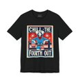 thumbnail image 3 of Chill the fourth out, Retro Cowgirl T-shirt, 3 of 4