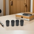 thumbnail image 1 of HEALEEP 8 Pcs Embouts de Bottes de Randonnée Noir Housse de Protection pour Adultes, 1 of 8