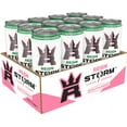 thumbnail image 2 of Reign Storm, Guava Strawberry, Clean Energy Drink, 12 fl oz (Pack of 12), 2 of 3