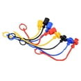 thumbnail image 2 of Dust Caps Connector Plastic 3/8 Yellow Red Blue Black, 2 of 5