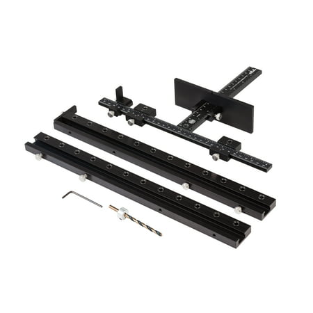 True Position Tools TP-1935 Cabinet Hardware Jig with Extension Bars for Line (Best Cabinet Hardware Jig)