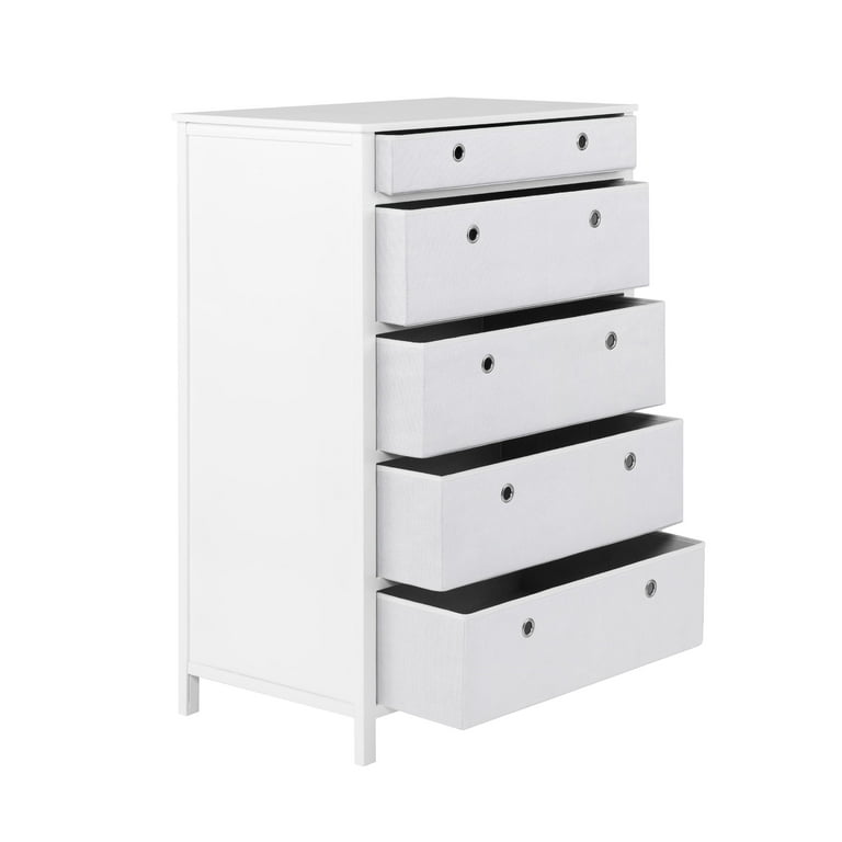 Ez home solutions foldable furniture 5 drawer tall dresser discount