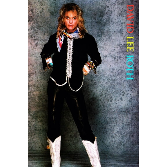 David Lee Roth Poster 24x36 24x36 Unframed, Age: Adults, Rectangle Z Posters