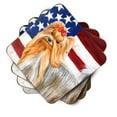 thumbnail image 2 of Yorkshire Terrier Patriotic Foam Coaster Set of 4, 2 of 3