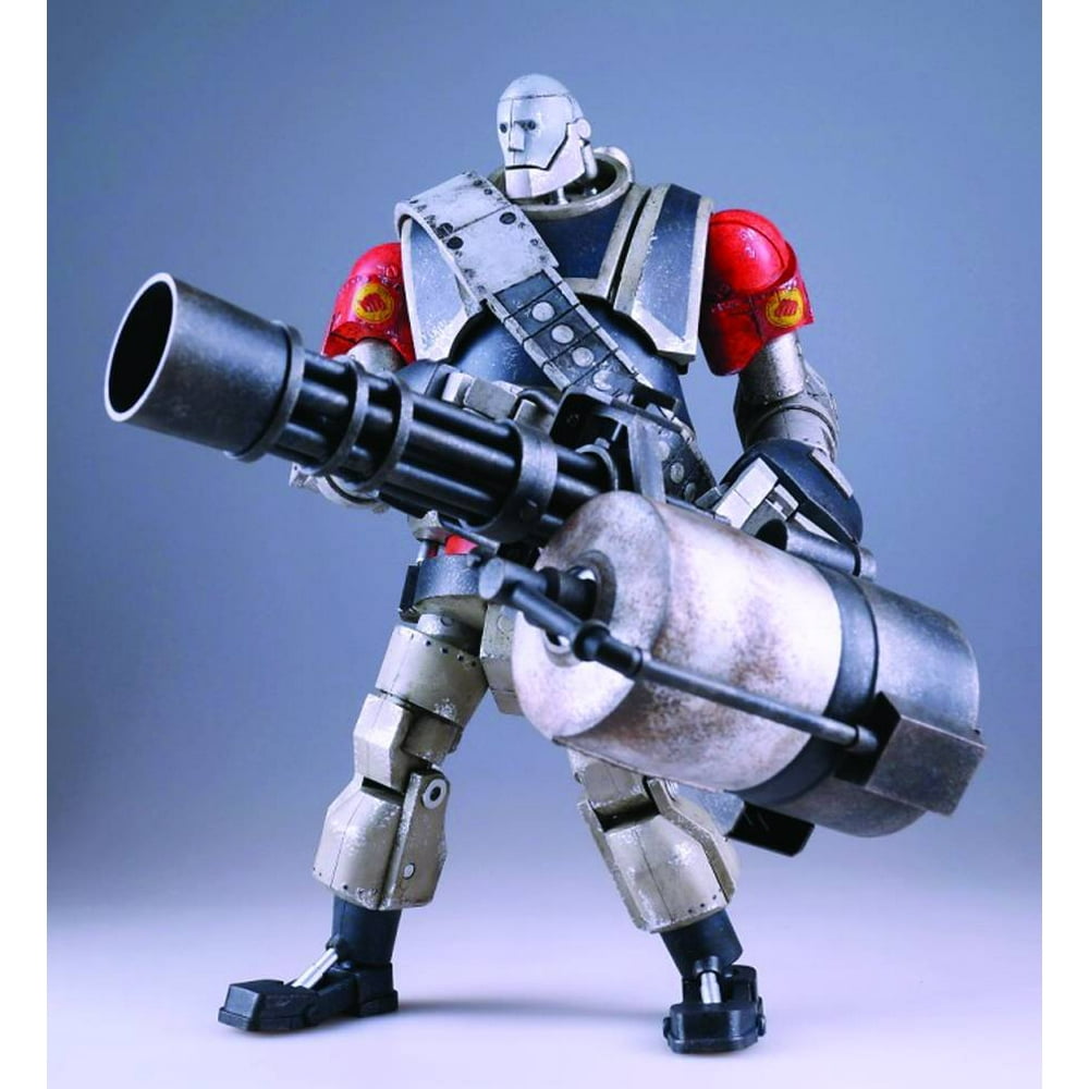 Team Fortress 2 Robot Heavy Action Figure Red Version