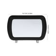 thumbnail image 2 of Worgeous Black Car Visor Mirror with High-Definition 1Pack, 2 of 8