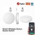 thumbnail image 3 of Tuya Smart Zigbee Button Wireless Scene Switch Multi-mode Single/double, 3 of 5
