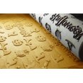 thumbnail image 4 of Rolling Pin - Engraved Rolling Pin for Baking, Embossing Wooden Rolling Pin with Pumpkin, Cute Lightweight Wooden Embossing Rolling Pin for Festival Cookies Small, 4 of 5