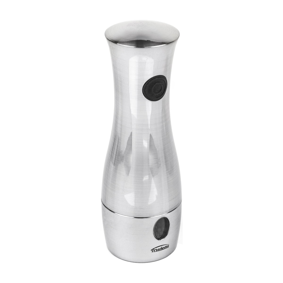 Trudeau Battery Salt and Pepper Mill Stainless Steel - Yahoo Shopping