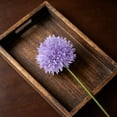 thumbnail image 6 of CHENjy Faux Flowers Dandelion, Round Spherical Artificial Floral for Vase, Realistic Silk Home Decor for Living Room Table Centerpieces, Light Purple, 1 Piece, 6 of 7
