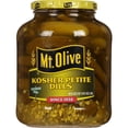 thumbnail image 2 of (6 pack) Mt. Olive Kosher Petite Dill Pickles, 46 fl oz jar, 2 of 7