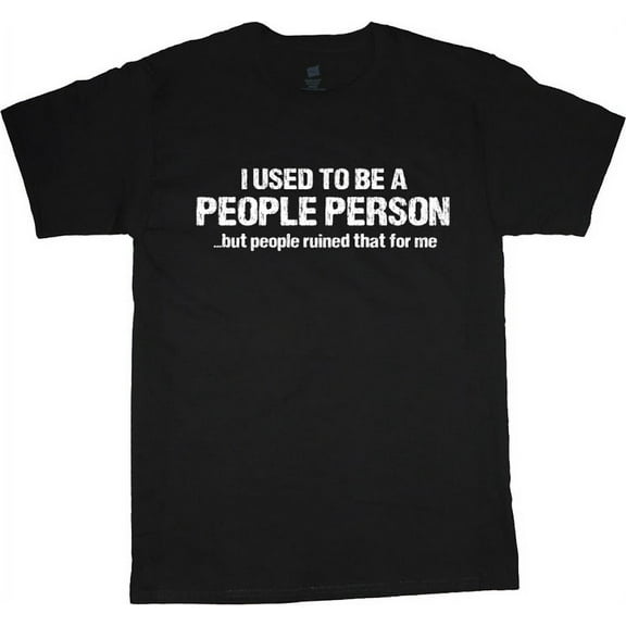 People Person Funny T-shirt Men's Big and Tall Graphic Tee