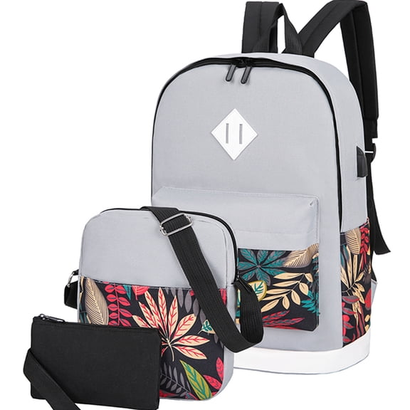 Mochilas Backpack Shendy Vendy Impermeable Puerto Usb Set 3pzs