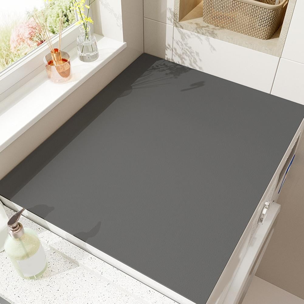 Versatile 50x50cm Diatom Mud Mat: , Non-Slip Cover for Washers & More!