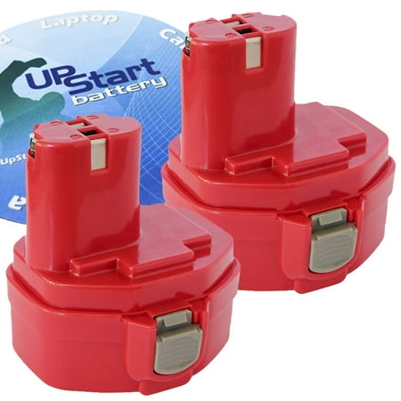 

2-Pack UpStart Battery Makita 6935FDWDEX Battery - Replacement Makita 14.4V Battery (1300mAh NICD)