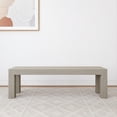 thumbnail image 2 of Plank+Beam 60" Modern Wood Dining Bench, Solid Wood Bench for Dining Table, 2 of 8