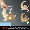 thumbnail image 5 of Rewenti Castle Decorations By The Acrylic Tabletop Ornaments Home Decor Gifts, 5 of 5
