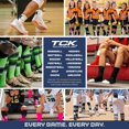 thumbnail image 4 of TcK Chaussettes de Baseball Softball Performance (RoyalWhiteScarlet, Petit), 4 of 4