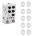 thumbnail image 4 of Tapa de Unas del interruptor de pastel, Toppers Transparentes de Flotación de 10 Piezas para el Pedal de Efecto de Guitarra para la Guitarra, 4 of 7