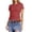 Watermelon Red, variant on Kingdiese Womens Fashion Slim Fit Basic Short Sleeve T Shirt Casual Tee Top For Daily Wear Casual Summer Shirts, Size S