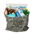 thumbnail image 2 of Bohemian Sketch Style Canvas Shopping Bag – Earthy Rustic Reusable Tote, 2 of 5