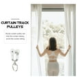 thumbnail image 5 of NICEXMAS 12Pcs Curtain Track Pulley for Home Use with Noise Reduction and Sturdy Design, 5 of 5