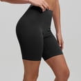thumbnail image 5 of UDAUDU Womens High Waist Workout Shorts Tummy Control Workout Comfortable Yoga Gym Athletic Biker Shorts Black 2XL, 5 of 5