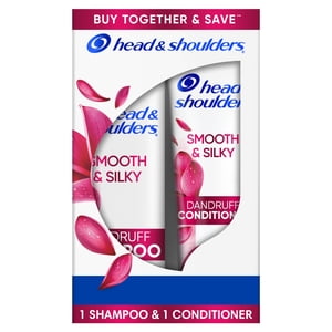 Head & Shoulders Smooth & Silky Shampoo and Conditioner Set
